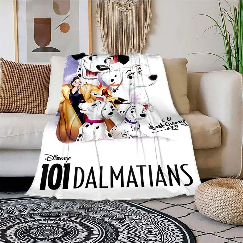 thumbnail image 1 of Manta ligera con diseño de los 101 dálmatas de Disney para sala de estar, dormitorio, habitación de los niños, cálida, regalo de Navidad, 1 of 5