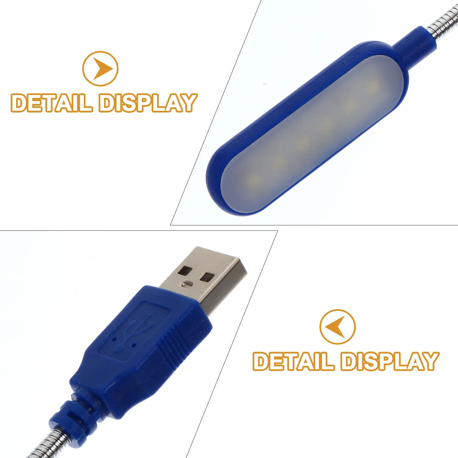 2Pcs USB 노트북 독서 램프 키보드 모니터 용 휴대용 미니 컴팩트 라이트 홈 오피스 연구 USB 노트북 컴퓨터 독서 램프