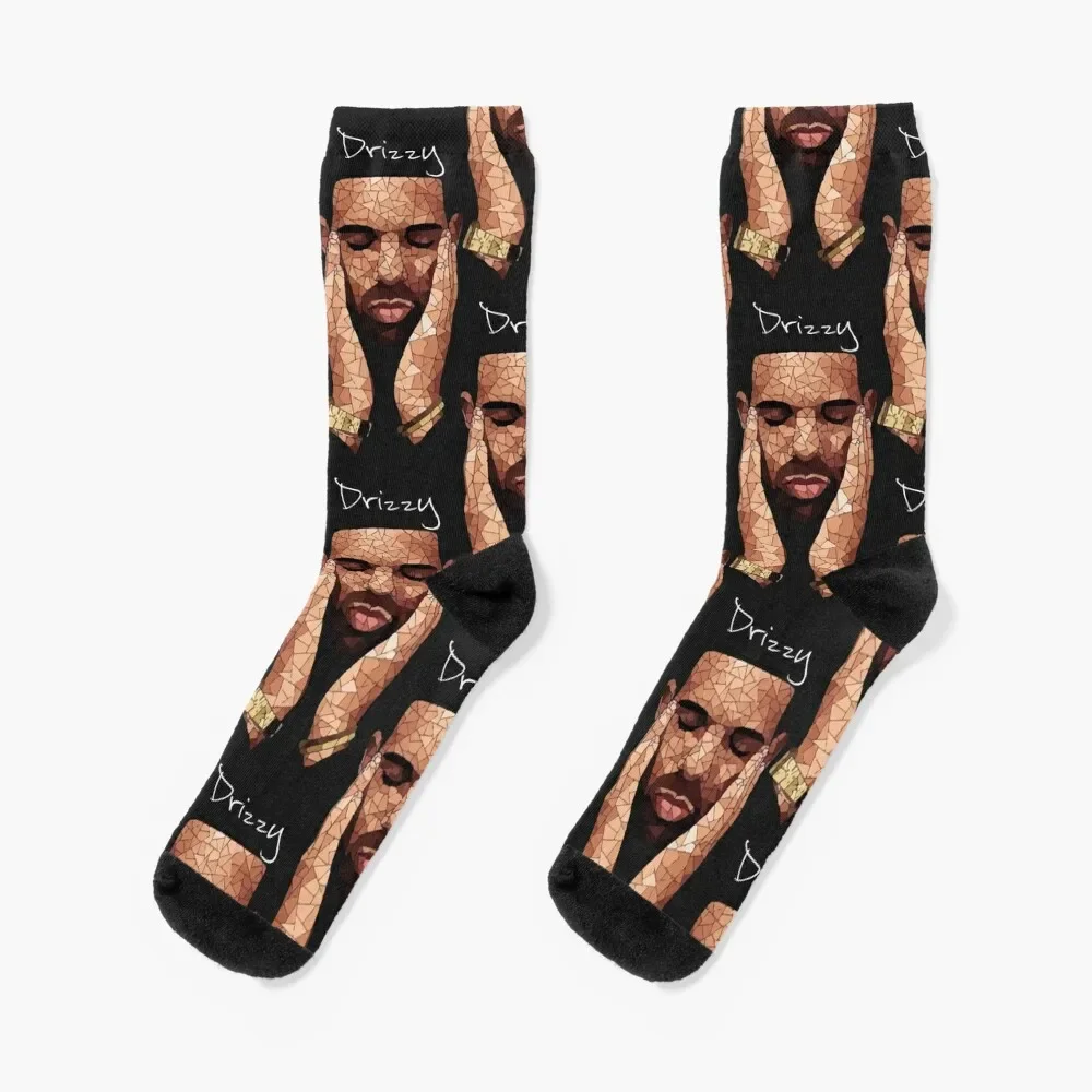 

Drke Drizzy Rapper Moasiac Socks Lots Heating sock winter gifts Argentina Socks Woman Men's