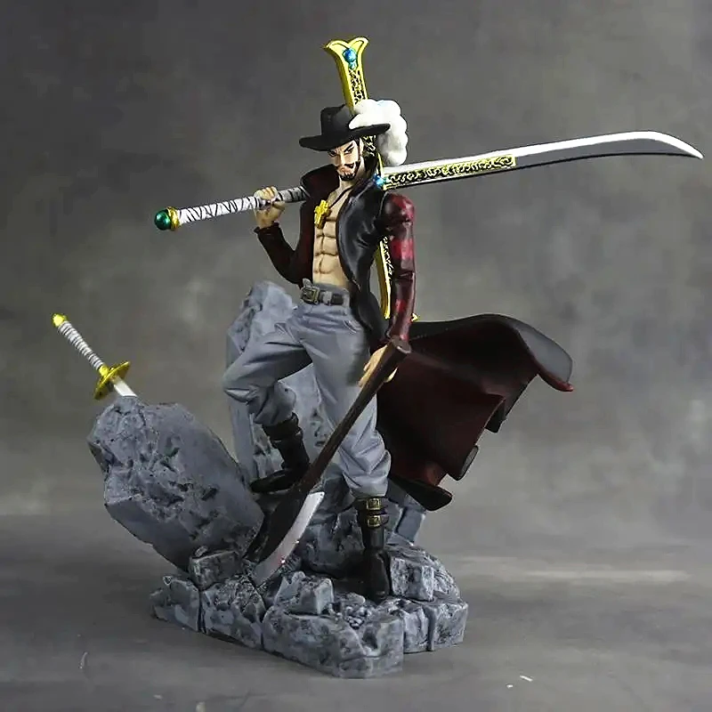 14CMONEPIECEAnimeFiguresDraculeMihawkTopDecisiveBattleActionFigurePVCModelToysCollectionOrnamentsDollFansGift-AliExpress