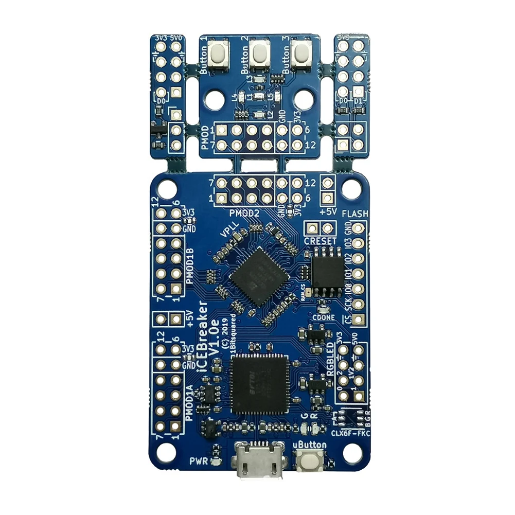 

Для Python FPGA макетная плата ICEBreaker 1.0E графическое программирование легко работает RISC-V