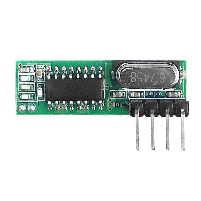 A7THK-433 Mhz Superheterodyne RF Receiver And Transmitter Module Wireless Module Diy Kit Antenna