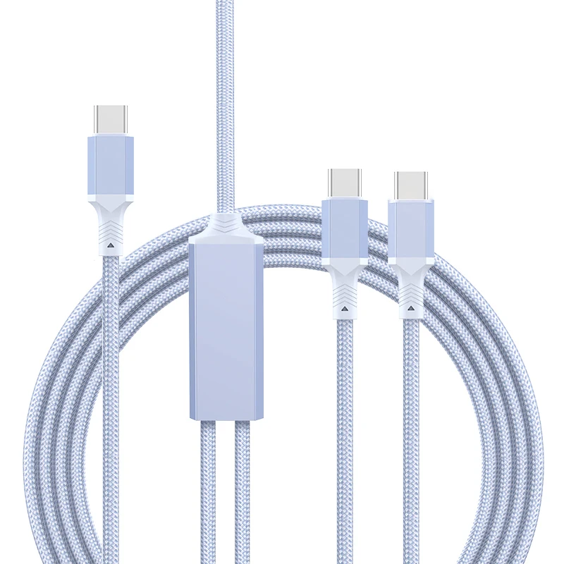 Dual-Purpose Braided USB Charging Cable - Fast Charge