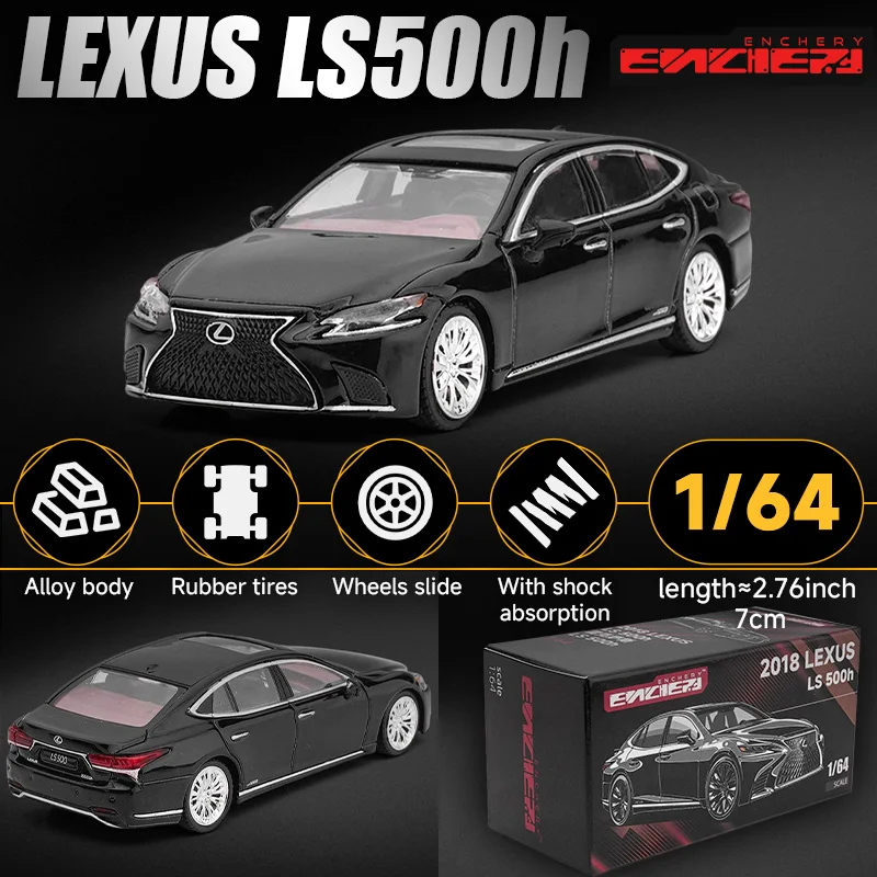 1/64 Lexus LS500h Toy Car Miniature Model 1:64 ENCHERY