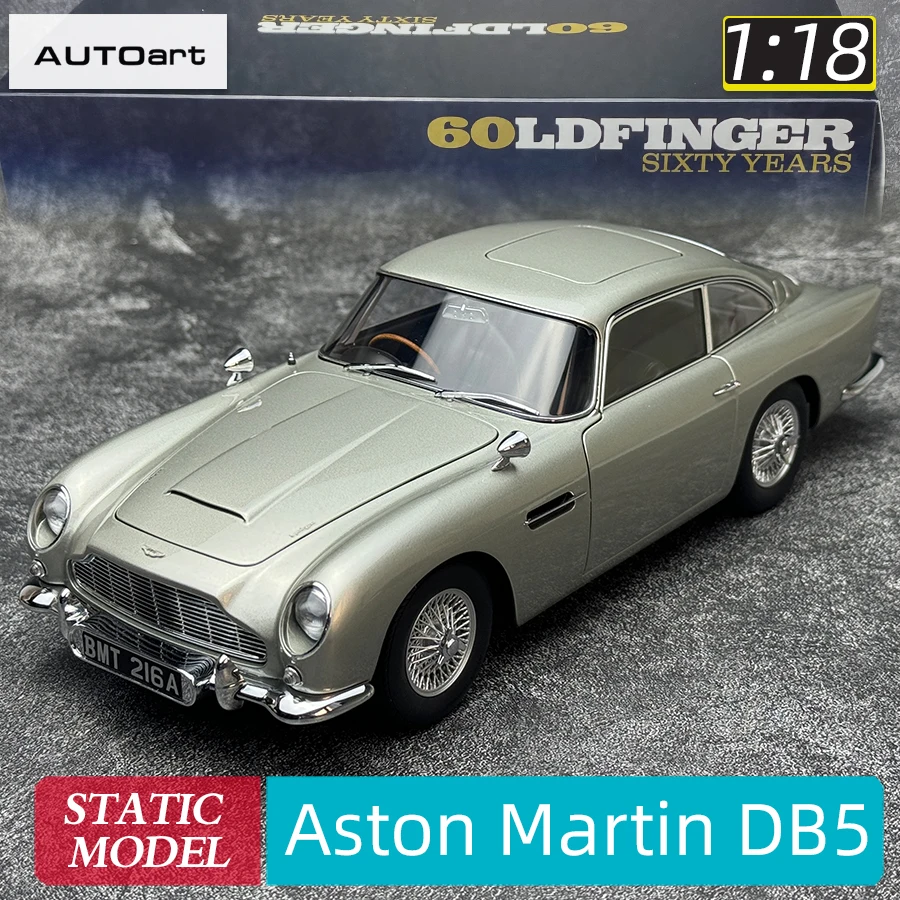 Produit fini AUTOart 1/18 Aston Martin DB5 Goldfinger Bond voiture de JP 13623