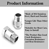 1PCS M18x1.5 O2 Oxygen Sensor Adapter 35mm Stainless Steel Connector Test Pipe Extension Adapter Universal Car Accessories 3