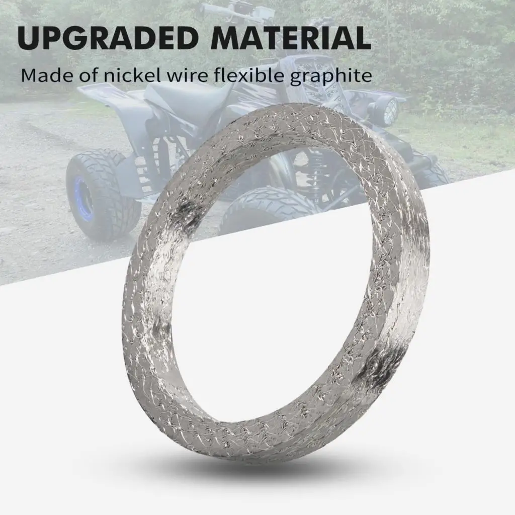 ATV For Yamaha Blaster 200 YFS200 Exhaust Gasket 1988-2006 200 YFS200SE Special Edition RT100 RT180 Good Quality Accessories