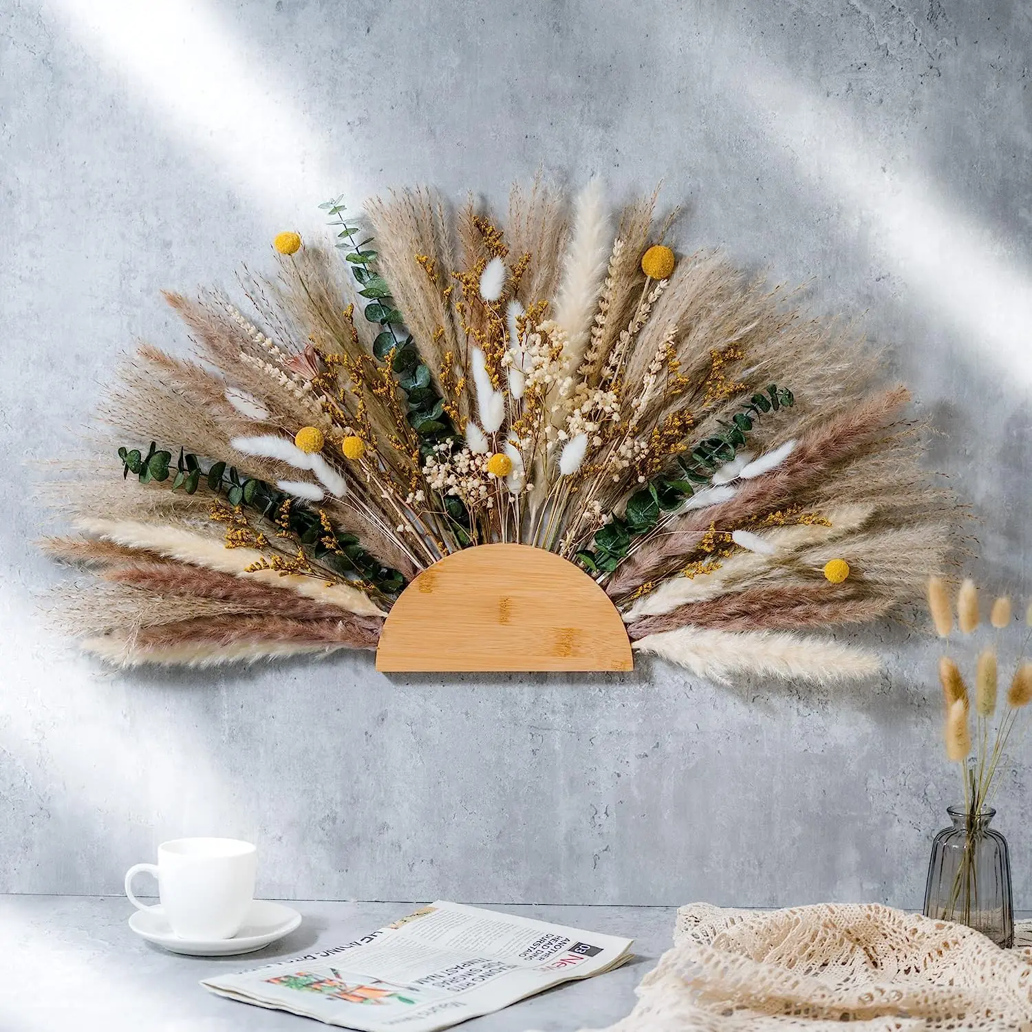 

Natural Dried Pampas Bouquet Home Autumn Decoration Dry Flowers Reed Wedding Party Centerpieces for Tables Scene Shoot Ornaments
