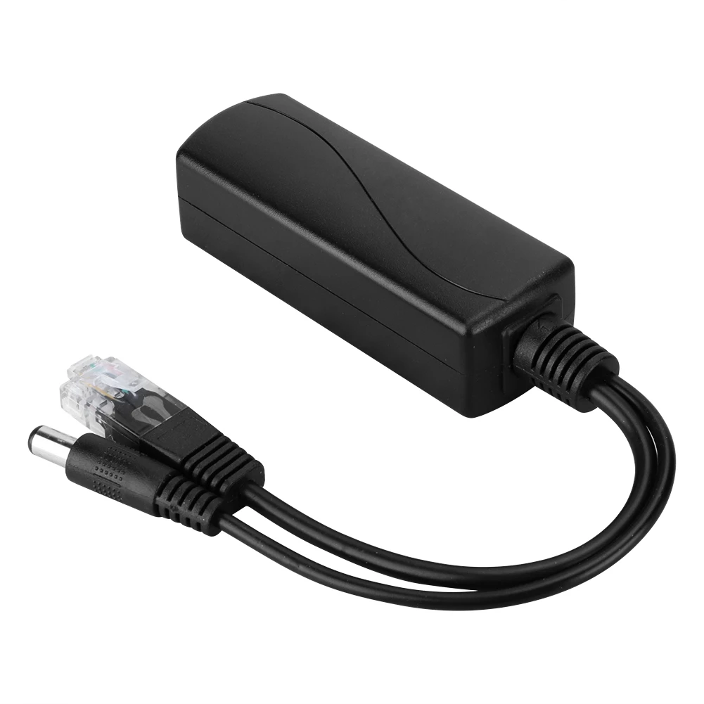 POE Power Supply Adapter 48V To 12V Cable Splitter Injector for Huawei for Hikvision
