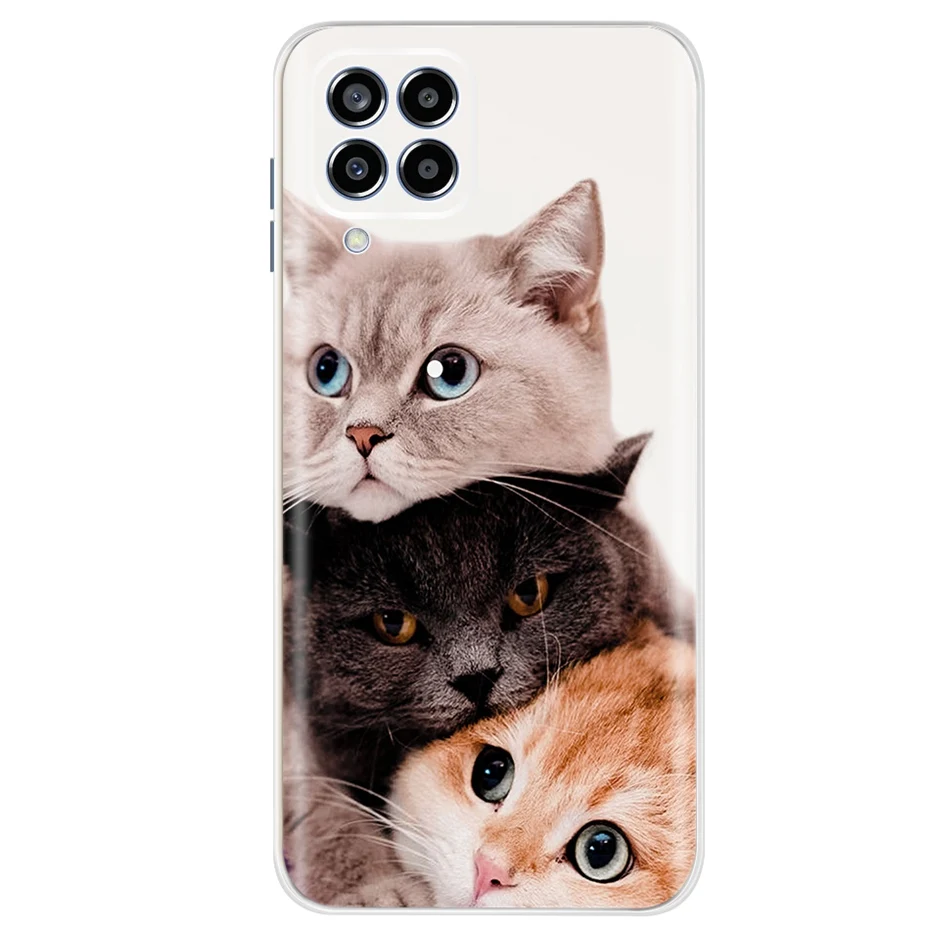 Clear Soft Silicone TPU Bumper Case for Samsung Galaxy M33 5G