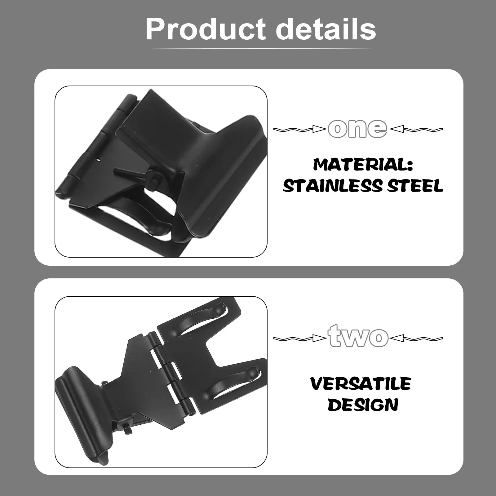 10Pcs 가격표 클립 블랙 메탈 디스플레이 홀더 소매점 액세서리 슈퍼마켓 선반 라벨 홀더 제품 표시판 디스플레이