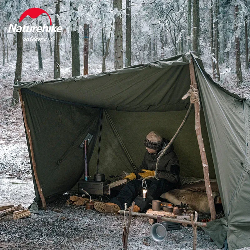 Naturehike Army Tent Bushcraft Backwoods Camping Tents Outdoor