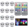Submersible LED Lights Waterproof RGB Underwater Light For Wedding Tea Light Hot Tub Pond Pool Bathtub Aquarium Party Vase Decor 1