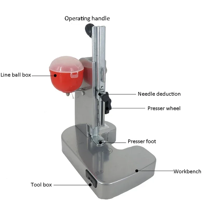 Manual All-Steel Micro Binding Machine Financial Accounting Voucher Book Punching Machine 2MM Thickness Small Binding