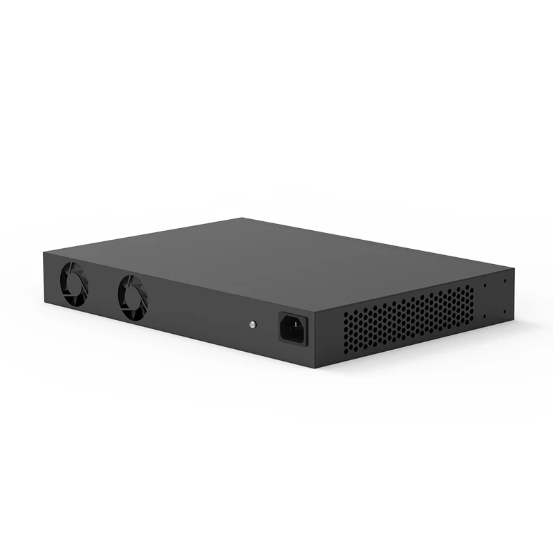 XikeStor 12 Ports Layer2 Managed PoE hub,8 2.5G poe RJ45 +4 10G SFP+ Ports WEB/CLI Management Port Aggregation VLAN Division