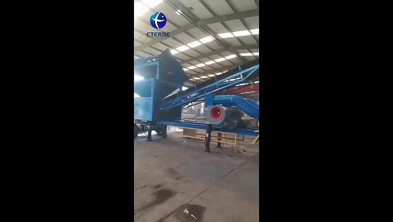 Маленькая сухая воздуходувка 20 Т/ч для горнодобывающей золота с высокой