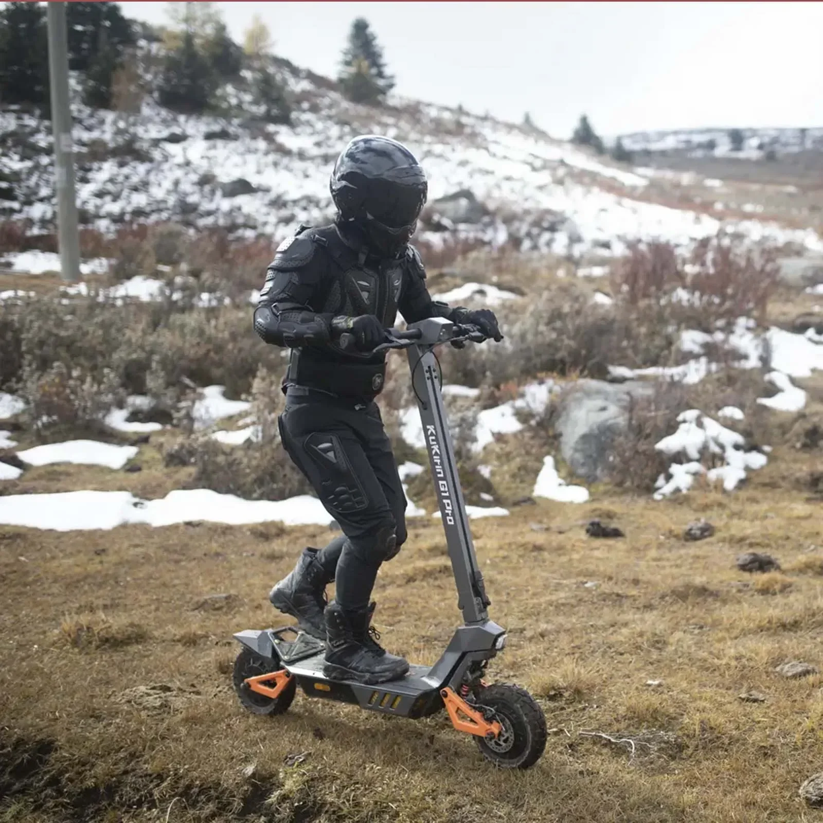 Adult Electric Scooter 48v 20ah max speed 55km/h 10 inch off-road tyres foldable escooter kukirin G1 pro peak 2200w dual motor