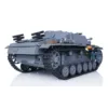 Metal Mato 1/16 Stug III RC Tank KIT Infrared Barrel Recoil Grey Color 1226 TH00670-SMT4 3