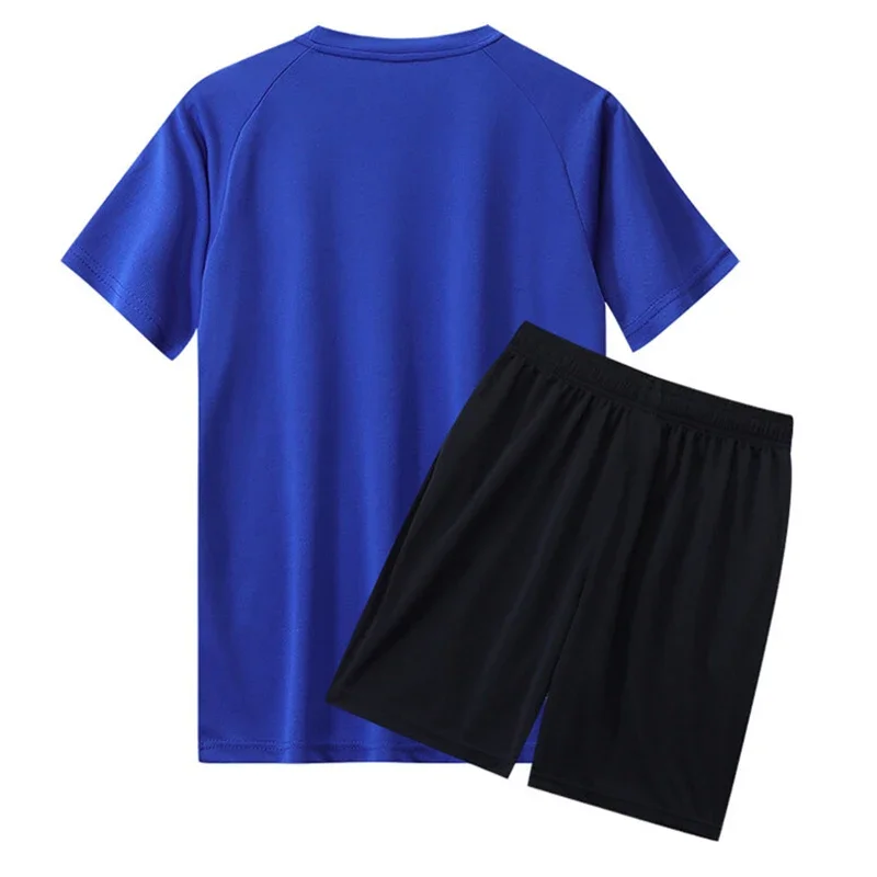 Ice Silk Quick Drying Fitness Set for Summer Sports sports suit