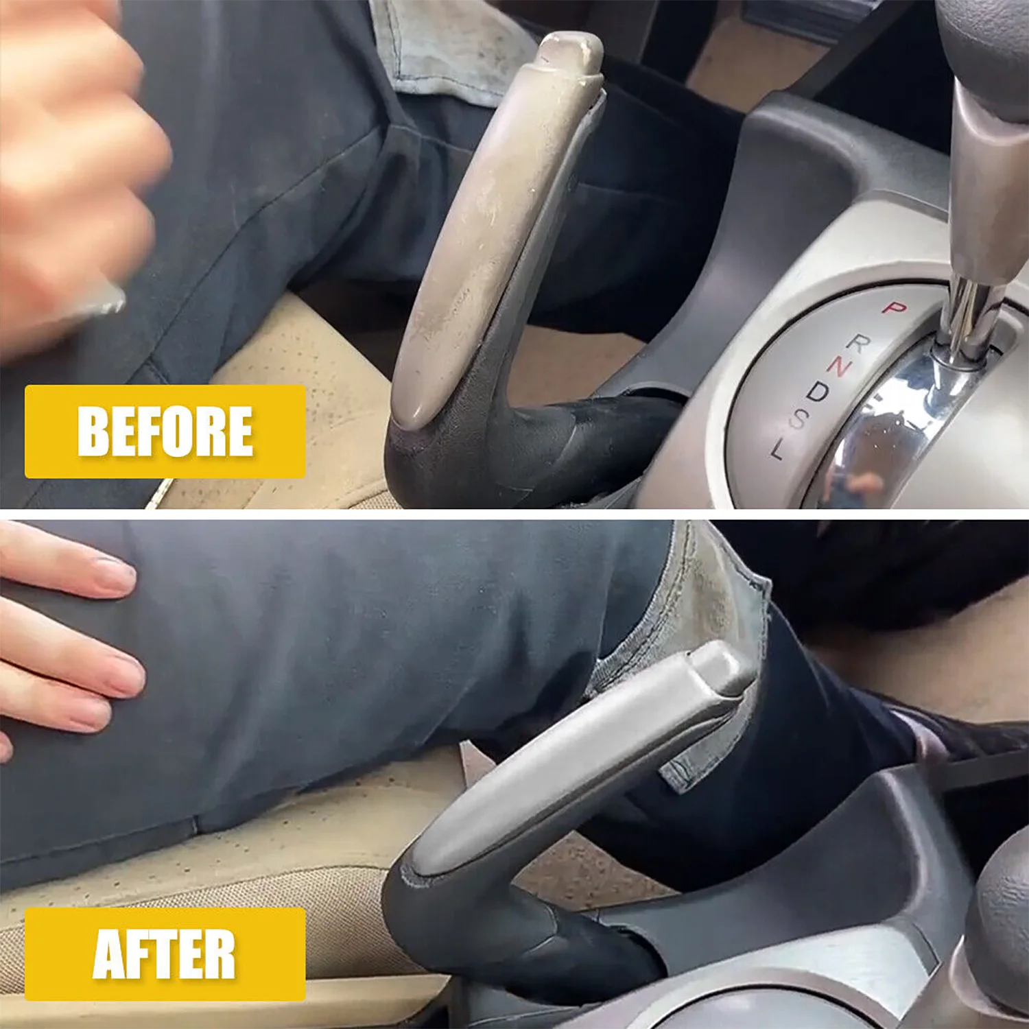 1pc Hand Brake Handle Protect Cover Stick 47115-SNA-A82Z 47125SNAA82ZA 47115SNAA82ZB for Honda Civic 2006-2011 Left-hand Driving