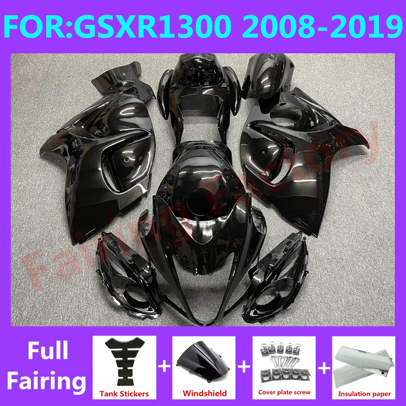 

Комплект обтекателей для GSXR1300 HAYABUSA 2008 2009 2010 2011 2012 2013 GSX1300R GSXR 1300 2014 2015 2016 2017 2018 черного цвета
