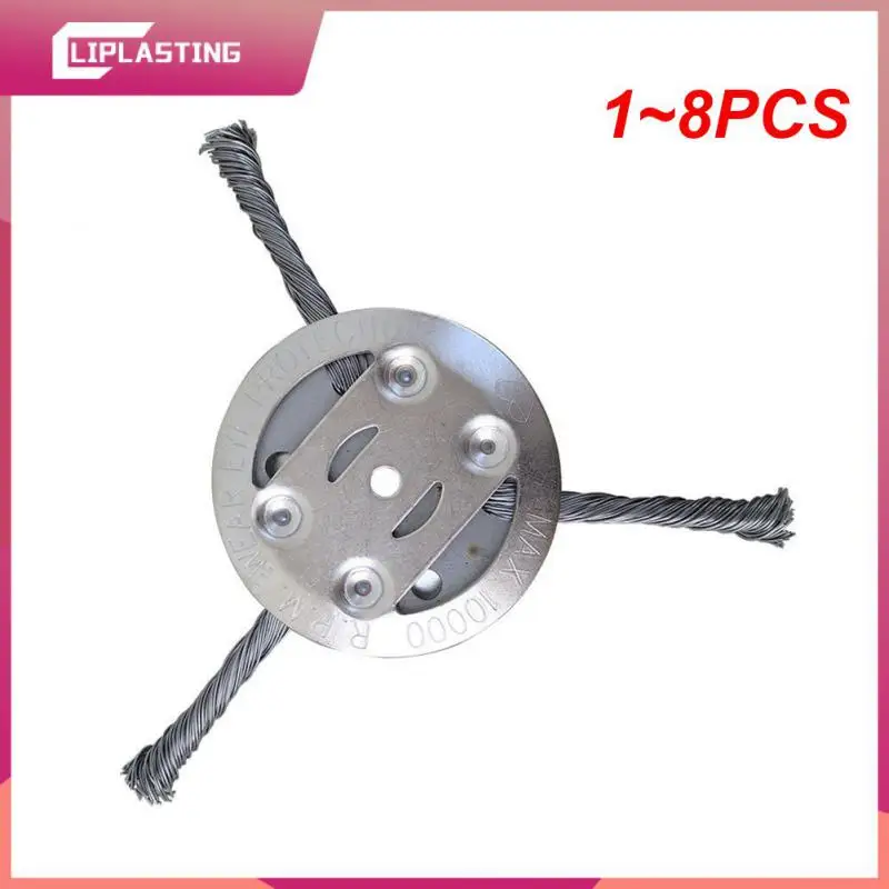 

Стальная головка для стрижки травы, 3 или 6 резаков, лезвие для травы, 1 ~ 8 шт, для сада