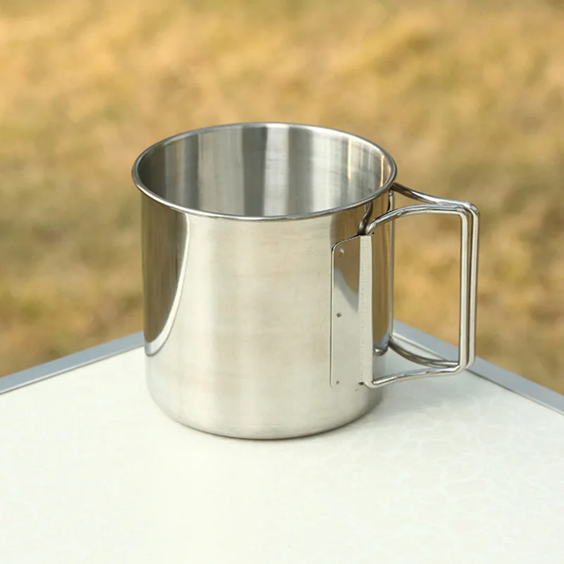 Stainless Steel Camping Cup 250/350/500ml 2