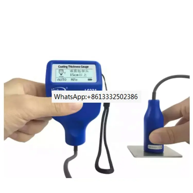 

LS221 Seperate Dry Film Thickness Gauge Coating Thickness Meter for Non-magnetic Coating Painting