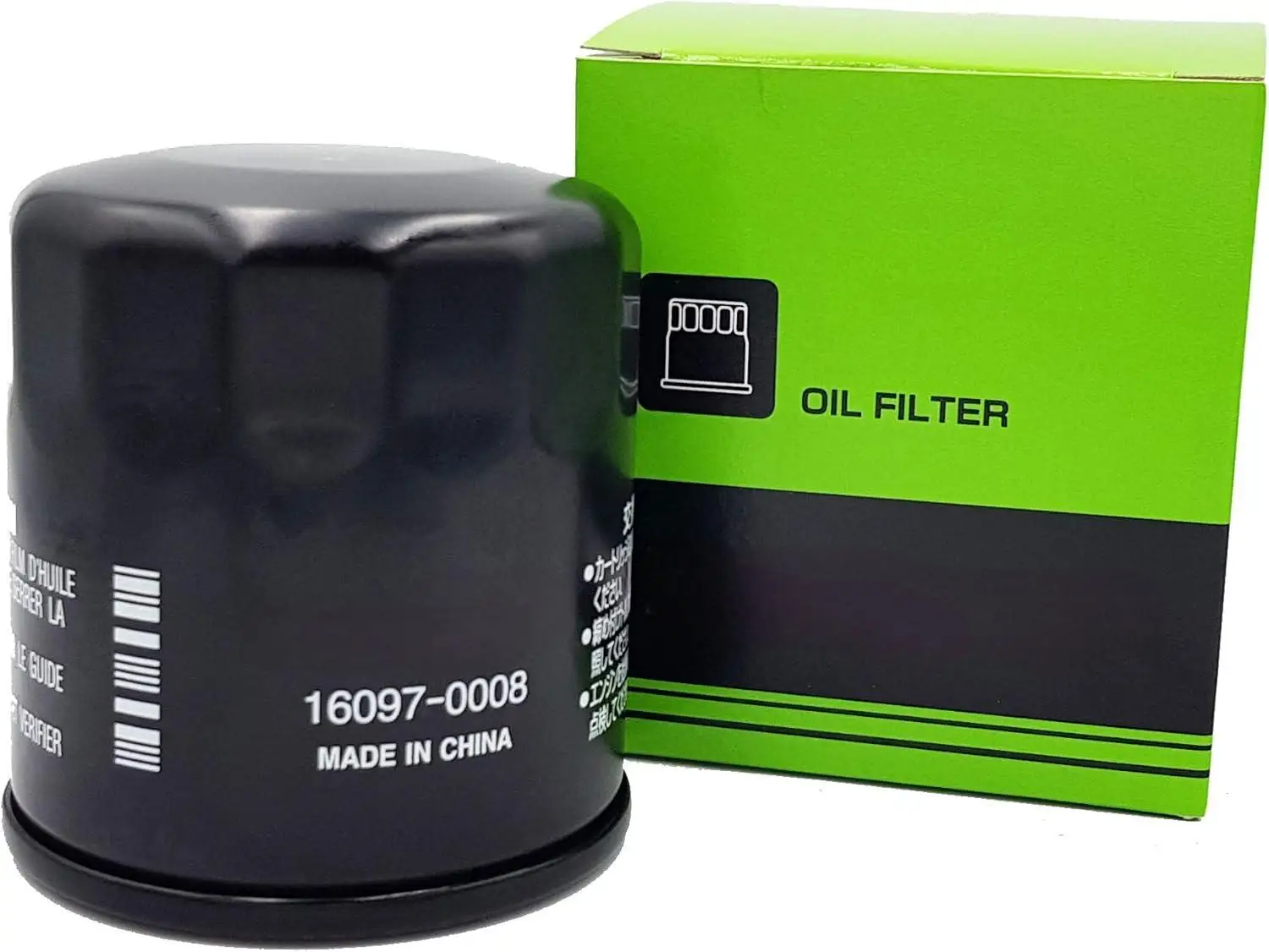 Oil Filter 16097-0008 For Kawasaki Ninja 300 400 500 650 1000 Prairie 300 360 400 Bayou Vulcan 2000 1700 1600 1500 900 800