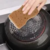 30/5Pcs Scrub Sponges Double-sided Thickened Sandy Fiber Seaweed Sponge Kitchen Dishwashing Cleaning Wipes Magic Scouring Pads 2