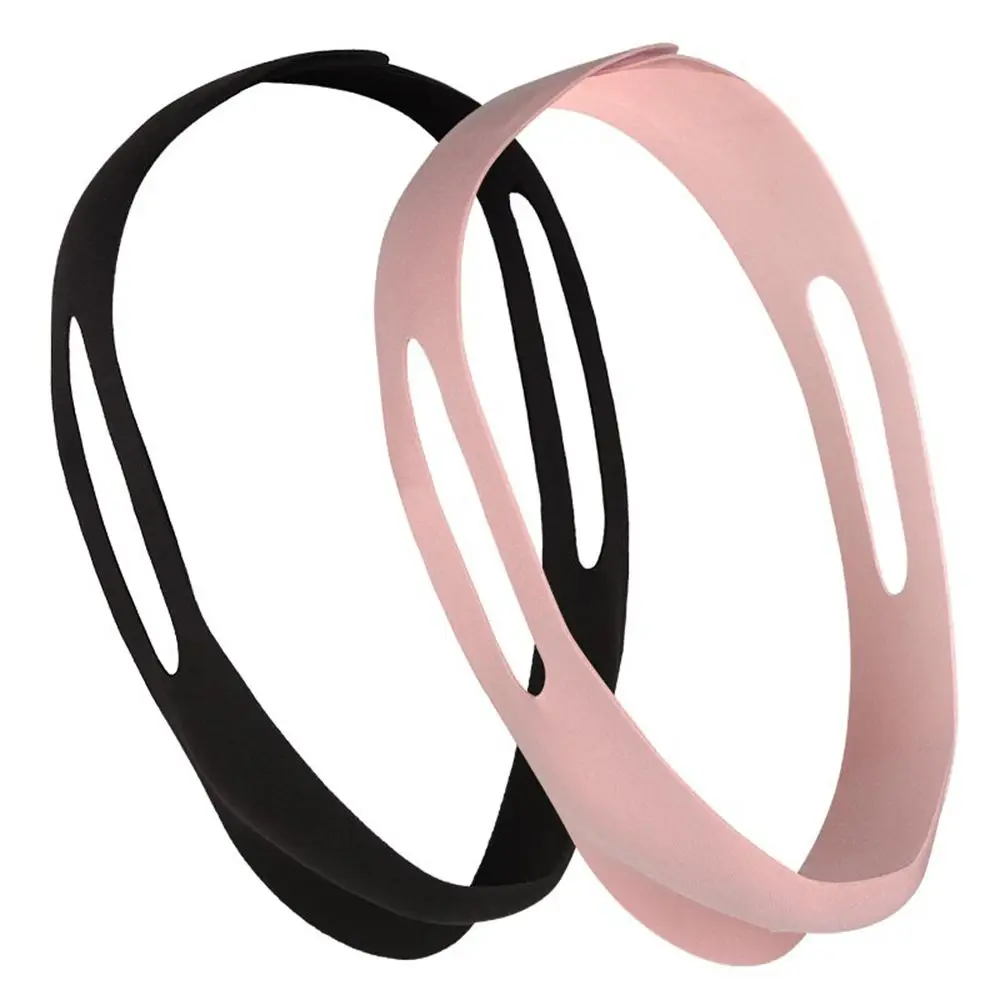 Cintura Elastica Traspirante V Face Belt Sleeping Beauty Tool Modellatura Del Viso Cinturino Anti Russare Fasciatura Dimagrante Per Il Viso Cheek Lift