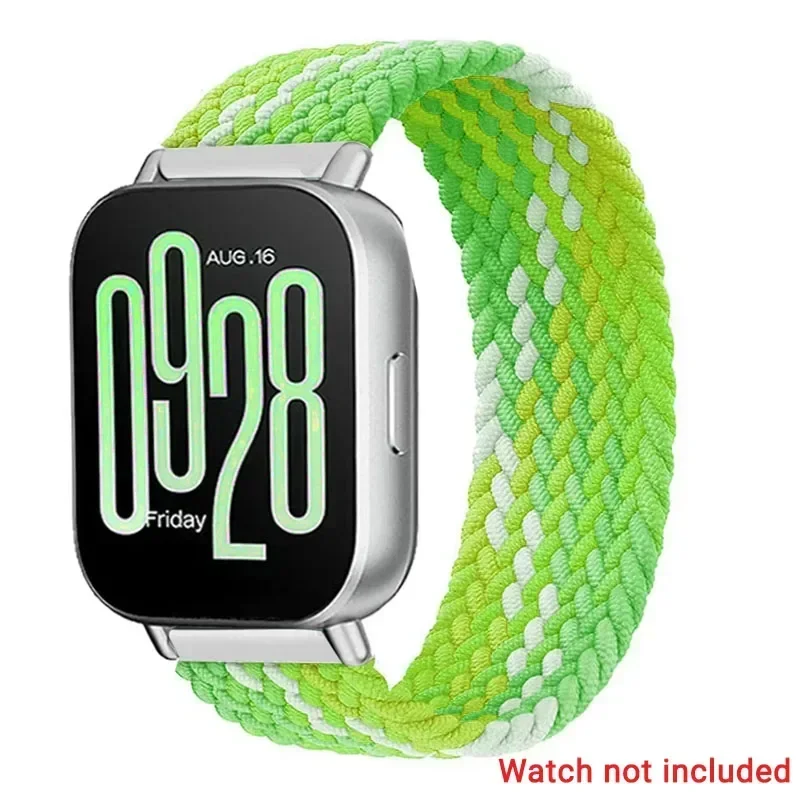 Braided Solo Loop Elastic Nylon Wristband Strap Bracelet