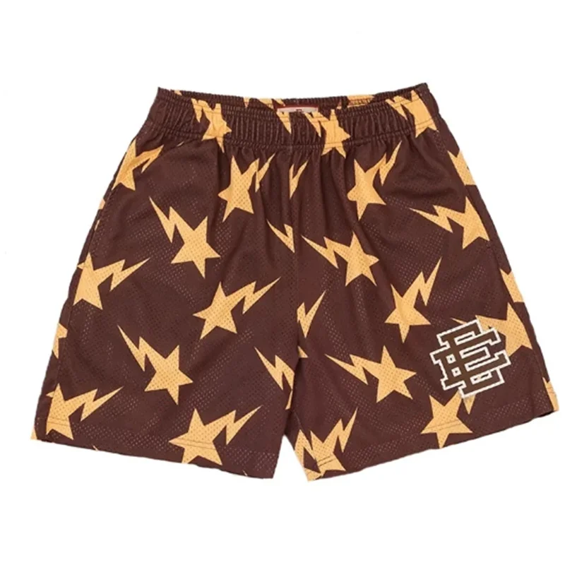 ric Emanuel EE Basic Shorts 2023 men’s fitness shorts beach pants sports mesh breathable Men’s shorts Fashion mesh shorts men