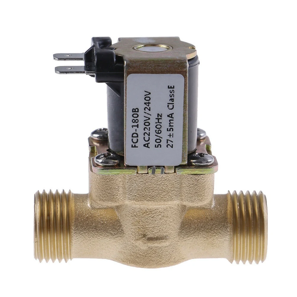 

1PC G1/2Inch Brass Electric Solenoid Valve for Solar Water Heater(AC 220V)