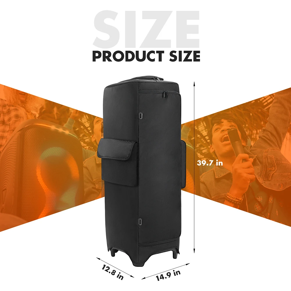 Speaker Dust Cover For JBL PartyBox 1000/710/520/320/310/120/110 Portable Speaker Storage Bag Double-Sided Travel Carrying Case