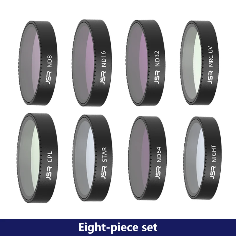 For Neo Filter Set UV/CPL/ND/ND-PL (8/16/32/64) Anti-Light Damage Filter Set For DJI NEO Heads Filters Drone Accessories