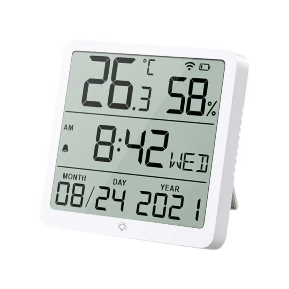 

ITH-20 Digital Electronic Thermometer Hygrometer Multiple Uses for Temperature Humidity Meter Alarm Weather Air Quality