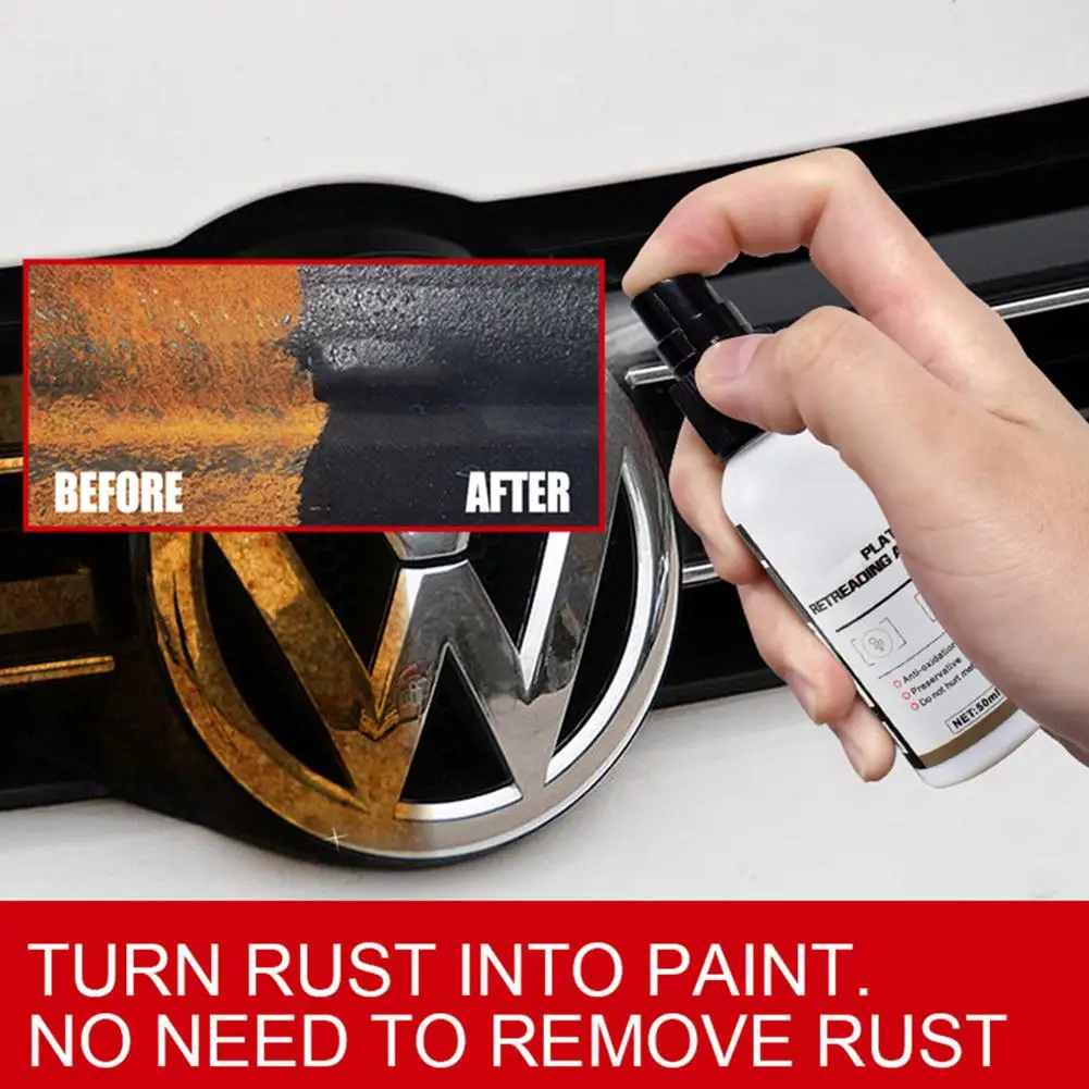 V-Vaxy Car Paint Iron Powder Remover Agent Wheel Hub Rust Cleaner Spray Automobile Scratch Repair Paint Scratch Polishing Wax
