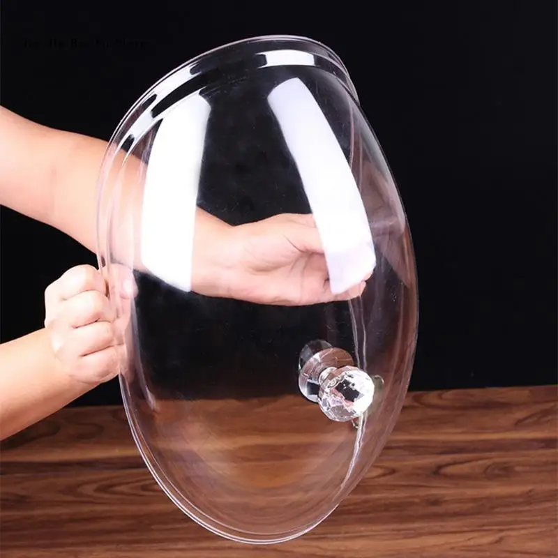 E8BD Clear Food Cover Dome Guard Shield Vegetable Fruit Food Freshing Holder For Fruit Vegetable Eating Tray Plate Dustproof,food cover