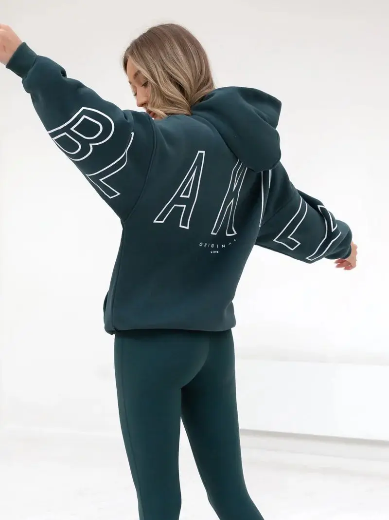 Hip-hop Harajuku High Street Trendy Brand Letter Print Oversized Hoodie Men Y2K 2025 Retro Gothic Punk Casual Sweatshirt Women