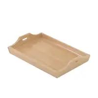Mini Tray Model House Miniature Tray Ornament Children House Toy Tableware Eating Kitchen Dinner On Rectangular Toy 1