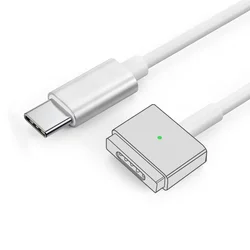Magnetic Braided USB - C to Magnetic Charging Cable (Mag2 - T TPE Cable)