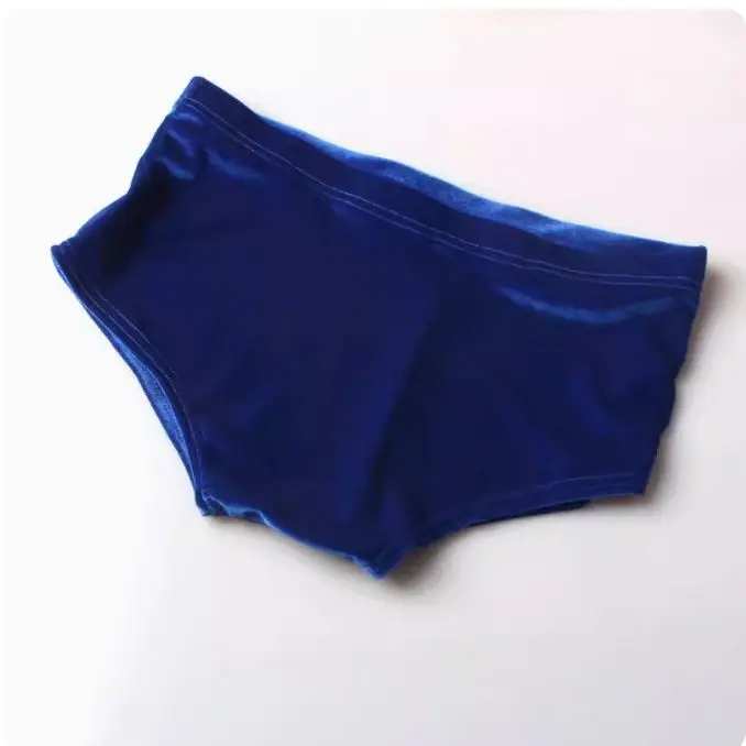 15CM Men\'s Korean Velvet Fitness Competition Pants Flat Corner CBBA New Standard FIED IFBB NPC Classic Physique Posing Trunks