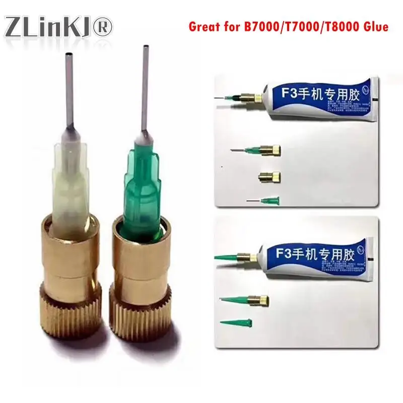 

T1/T2 Tip Needle Adapter For B7000/T7000/T8000 Glue Adjust Needle Size Solve The Problem That Original Needle Is Too Large/small