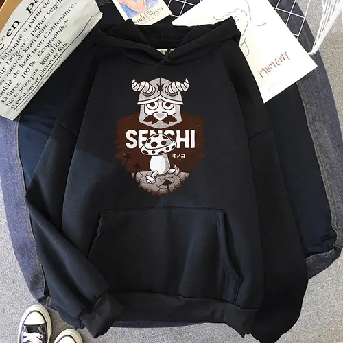 Delicious in Dungeon Dwarf Chef Slime Ramen Hoodie Women Walking Mushroom Marathon Hoodies Hot Anime Dungeon Meshi Senshi Hoodys - Image 4