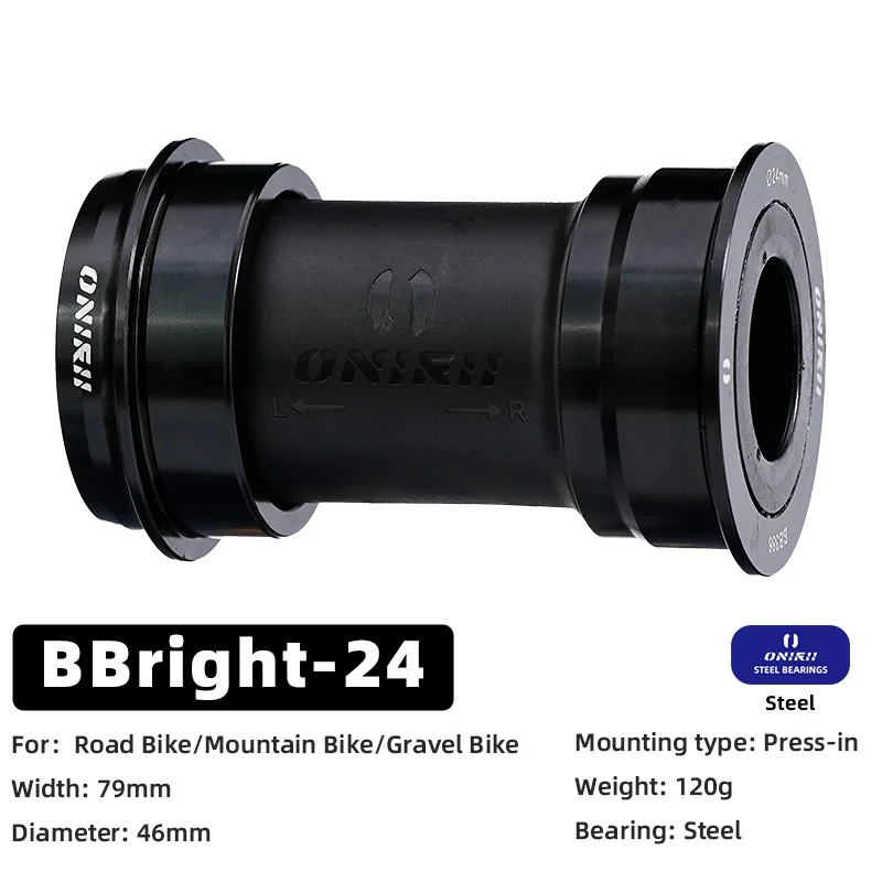 ONIRII Ceramic Bike Bottom Bracket 24mm BSA 86-92 BB30 T47