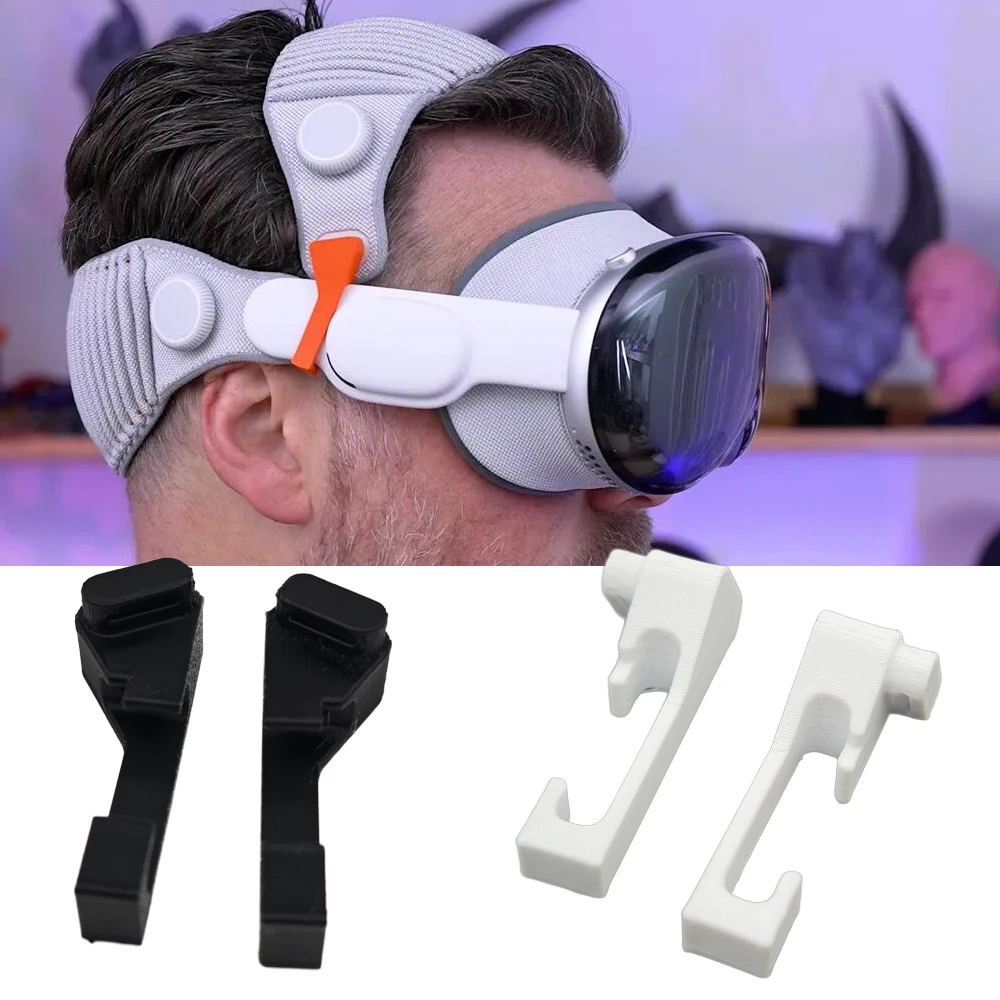 

2PCS For Vision Pro Strap Adapter, Overhead Strap Weight Reduction Adapter Clip
