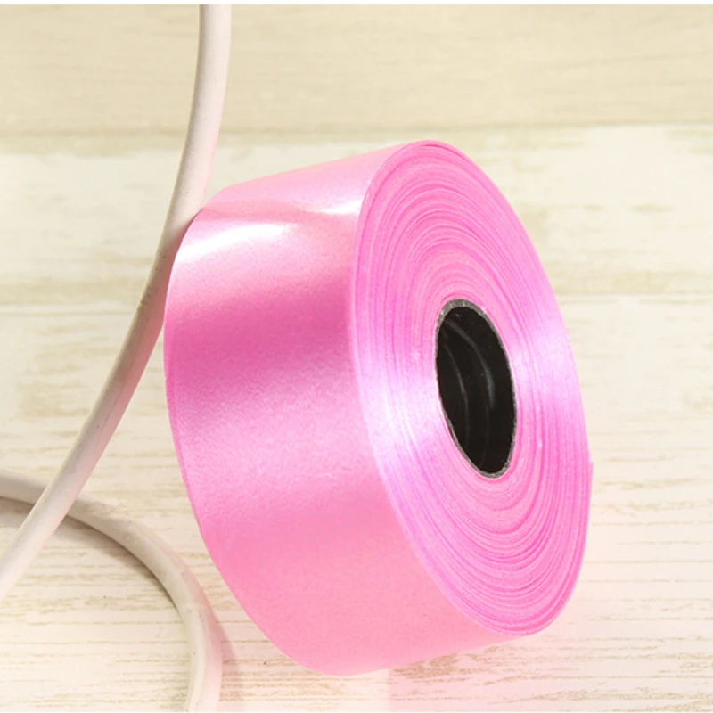 Plastic Balloon Ribbon Wedding Birthday Party Arrangement Balloon Tie Rope DIY handicraft materials for making rose flowers