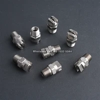SS304 High pressure 1/8“ 1/4"  Flat Fan Spray Nozzle, Industrial / Factory Cleaning, Dust Removal Nozzle Washing, 11001 9502 800 1