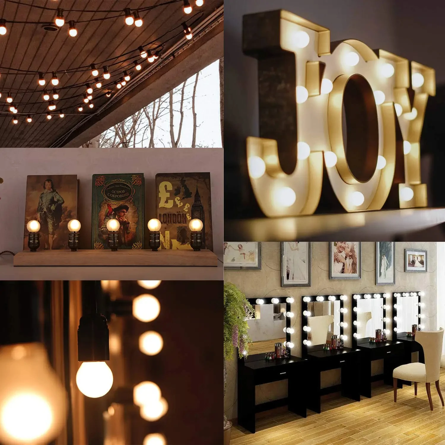 รูปสินค้า หลอดไฟ LED ประหยัดพลังงาน E27 สว่างไสว ตกแต่งบ้านได้ทุกสไตล์